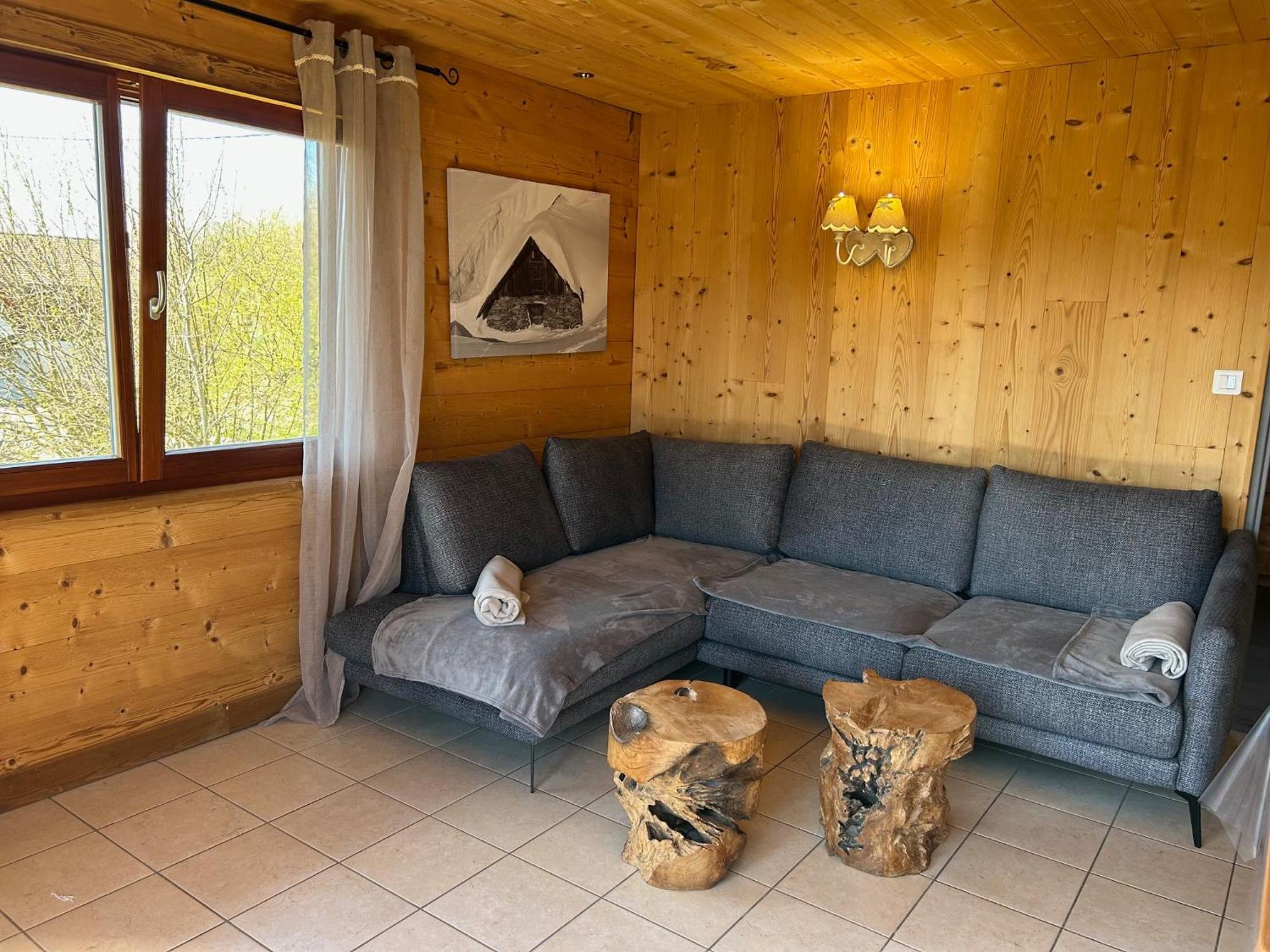 Chalet Les Bouleaux, La Montagne Des Lamas ラ・ブレス エクステリア 写真