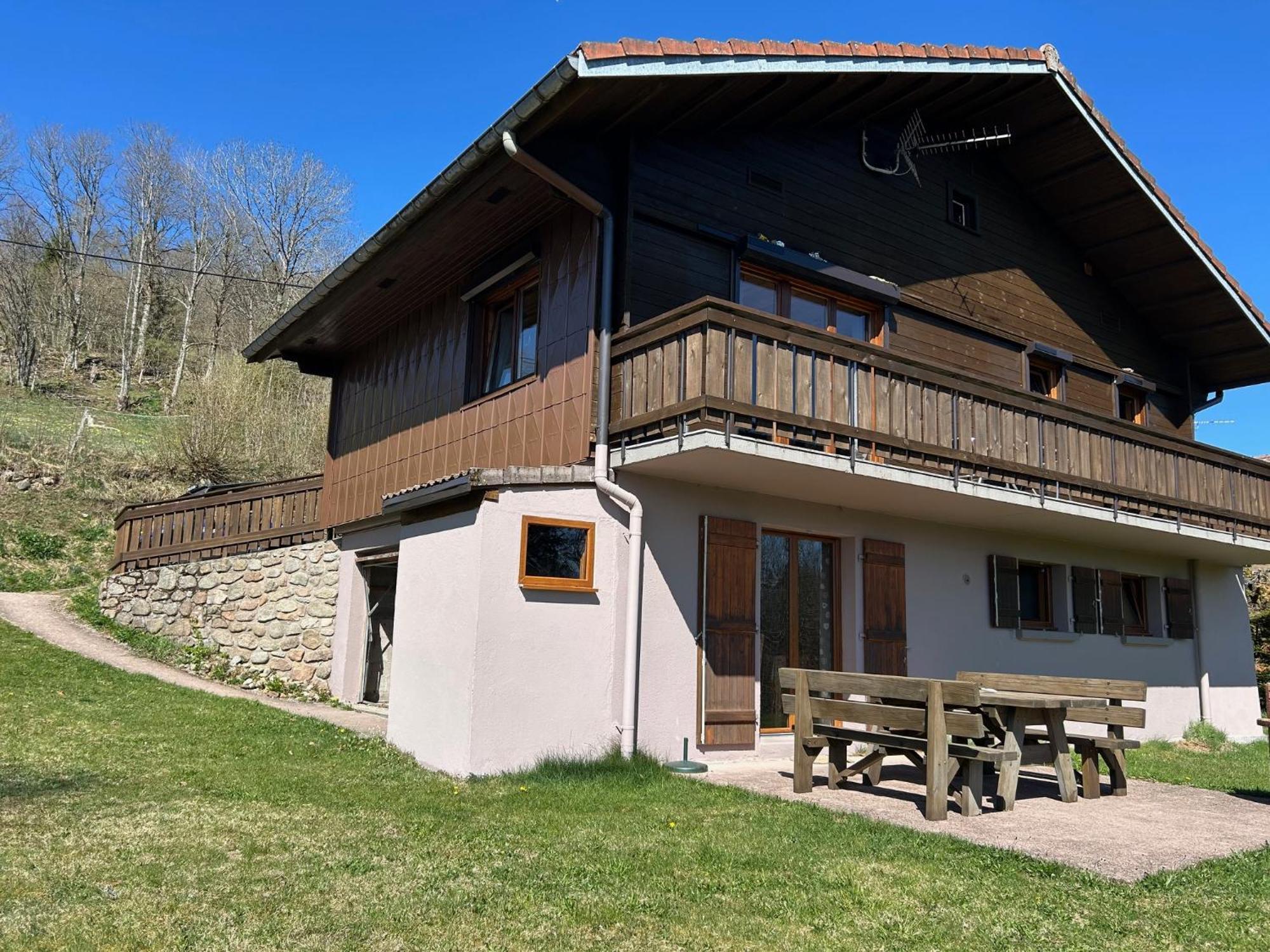 Chalet Les Bouleaux, La Montagne Des Lamas ラ・ブレス エクステリア 写真